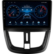 CarSmarT Peugeot 206+ Android Multimedya (2010-2012) Carplay Android Auto Navigasyon Kameralı 6gb Ram 64GB