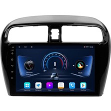 CarSmarT Mitsubishi Attrage Android Multimedya (2014-2015) Carplay Android Auto Navigasyon 8gb Ram 64GB