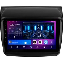 Smartgo Multimedya Mitsubishi L200 2007-2015 Uyumlu 4gb Ram 32GB Hafıza Carplay Android Auto Destekli Multimedya