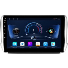 CarSmarT Peugeot 208 Android Multimedya (2012-2020) Carplay Android Auto Navigasyon Kameralı 6gb Ram 64GB