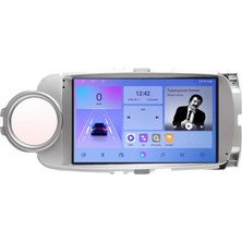 CarSmarT Toyota Yaris Android Multimedya (2012-2019) Carplay Android Auto Navigasyon 10GB Ram 256GB Pro