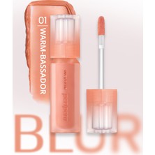 Gün Boyu Kalıcı Pürüzsüz Matlık Sunan Tint PERIPERA Over Blur Tint (001 Warm-Bassador)