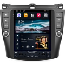 CarSmarT Honda Accord Android Multimedya (2003-2008) Carplay Android Auto Navigasyon Kameralı 6gb Ram 64GB