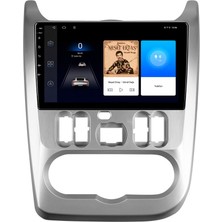 CarSmarT Dacia Logan Android Multimedya (2009-2013) Carplay Android Auto Navigasyon Kameralı 6gb Ram 64GB