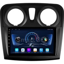 Smartgo Multimedya Dacia Logan 2014-2020 Uyumlu 4gb Ram 32GB Hafıza Carplay Android Auto Destekli Multimedya