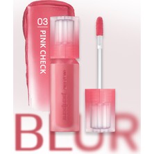 Gün Boyu Kalıcı Pürüzsüz Matlık Sunan Tint PERIPERA Over Blur Tint (003 Pink Check)