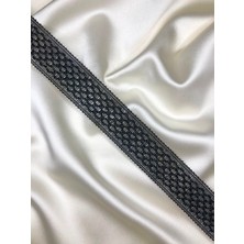 Ezel-In Tekstil Aksesuarları, Dekoratif Simli Şerit, 10 Metre, KOD-P143