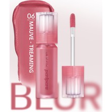 Gün Boyu Kalıcı Pürüzsüz Matlık Sunan Tint PERIPERA Over Blur Tint (006 Mauve-Treaming)