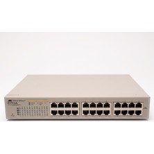 Allied Telesis AT-FS724L 24-Port 10/100TX Fast Ethernet Yönetilemez (Unmanaged) Rackmount Kurumsal Switch