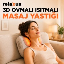 Relaxus RLX40 Şarjlı Masaj Aleti 3D Ovma Teknolojisi ile Bel ve Sırt İçin Derinlemesine Masaj