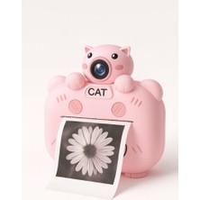 Ttt Kameralı Fotoğraf Yazıcısı Pembe Renk