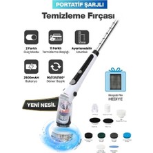 Ttt Portatif Şarjlı Temizleme Fırçası