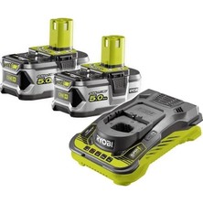 Ryobi RC18150-250 18V 2X5.0AH Akü+Şarj Cihazı Paket Ryob