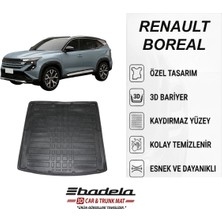 Badela Renault Boreal 2026 (ÜST KADEME, Bagaj Eşik Hizasında kullanım) Bagaj Havuzu Uyumlu 3D Kauçuk