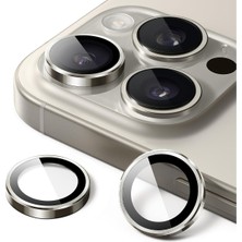 Mtl iPhone 16 Pro / 16 Pro Max Uyumlu Safir Lens Çizilmez Dayanıklı Kamera Koruyucu