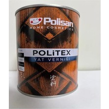 Polisan Politex 0,75 Lt Parlak Şeffaf Yat Verniği