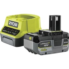 RC18120-140X 18V 4.0AH Akü+Şarj Cihazı Paket Ryobi