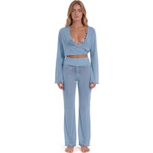 Louren Transparan Maxi Pantalon P25044
