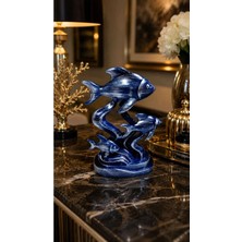 Ersu Store Modern Tasarım Balık Aile Figürü Obje