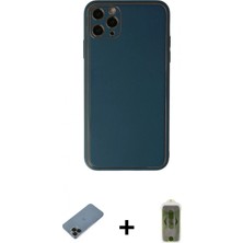 Marsilyan™- iPhone 11 Pro Max Kılıf Yadigar Klasik - Siyah Joko Magic 5d Hayalet Cam + Shine Kamera Lens Koruma Cam - Sh