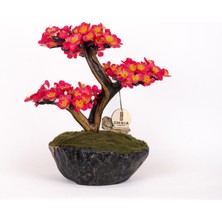 Omnia Concept Calipso Bonsai-2-1 Masaüstü Kullanıma Uygun Mini Yapay Bonsai Ağacı - 30X40 cm