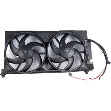 Wisco Fan Motoru Davlumbazlı Tesisatlı Çiftli 340MM Peugeot Partner 1.9 D 1996- 1250.E9
