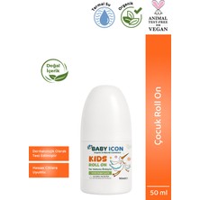 Baby Icon Çocuk Roll On Ferah Koku 50 ml Hassas Ciltler İçin Anti Alerjik Formül