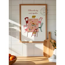 Des Vu Print Where The Day Ends Together Posteri, Mutfak Temalı Poster