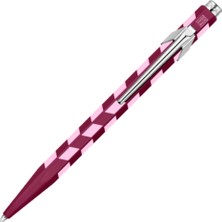 Caran D'ache 849 Mosaic Ballpoint Pen Garnet Red