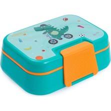 Vagonlife VGN1262 4  Bölmeli Saplı Beslenme Yemek Kabı- Lunch Box 1030 ml Dinazor