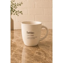 Kitchen Life Stoneware Latte Kupası 370 ml