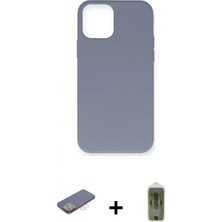 Marsilyan™- iPhone 12 Pro Max Kılıf Ahenk Serisi - Siyah Joko Magic 5d Hayalet Cam + Renkli Kamera Lens Koruma Cam - Sı