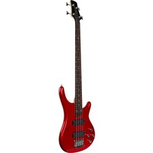 Smiger Smıger G-B3-4 Mrd 4 Telli Elektro Bas Gitar Metallıc Red