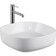 Lena E-W1203 Tezgah Üstü Lavabo Parlak Beyaz