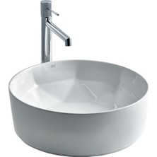 Lena E-2112 Tezgah Üstü Porselen Lavabo