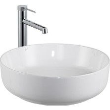 Lena E-W1201 Tezgah Üstü Lavabo Beyaz