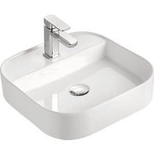 Lena E-5408 Tezgah Üstü Porselen Lavabo