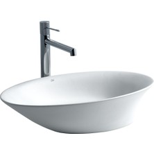 Lena EH-4610MB Tezgah Üstü Porselen Lavabo