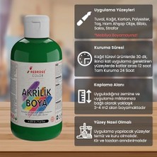 Aesco Yeşil Akrilik Boya 250GR