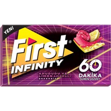 Aesco First Infinity 60 Dk Limon Ahududu Aromalı Şekersiz Sakız 27 gr