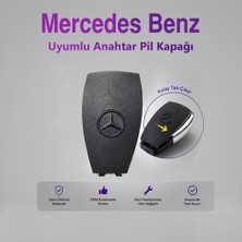 AutoPit 3D Mercedes-Benz Uyumlu Anahtar Kumandası Pil Kapağı