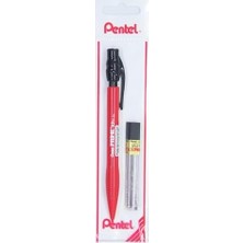 Aesco 0.5 mm Prıme Plastik Gövdeli Versatil + 12'li Yedek Uç Set Kırmızı