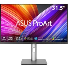 Asus PA329CRV 32" 60Hz 5ms HDMI Dp USB 3.2 Pivot HDR400 UHD IPS Monitör