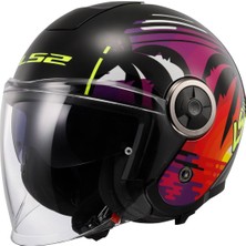 Ls2 Classy Palm Siyah Kask