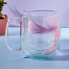 Aesco Double Feather Çift Cidarlı Kupa 250 ml