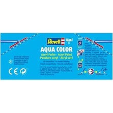 Aesco Gri Mat Usaf Su Bazlı Model Boyası 18ML