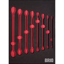 Aesco Anahtar Yıldız Set 8 Parça 6X7-20X22 Sünger Yatak Boş