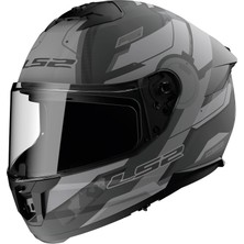 Ls2 Stream 2 Shadow Mat Tıtanıum-Gri Kask