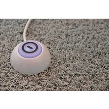 Aesco Eco Line Comfort Switch Adaptör El Csa 1 (Işıklı El/ayak Şalterli Priz, Yüksek Dokunma Korumalı, 1,5 M Kablo)