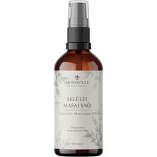 Aesco Selülit Masaj Yağı 100 ml Cam ŞIŞEDE%100 Doğal (Cellulite Massage Oil)
